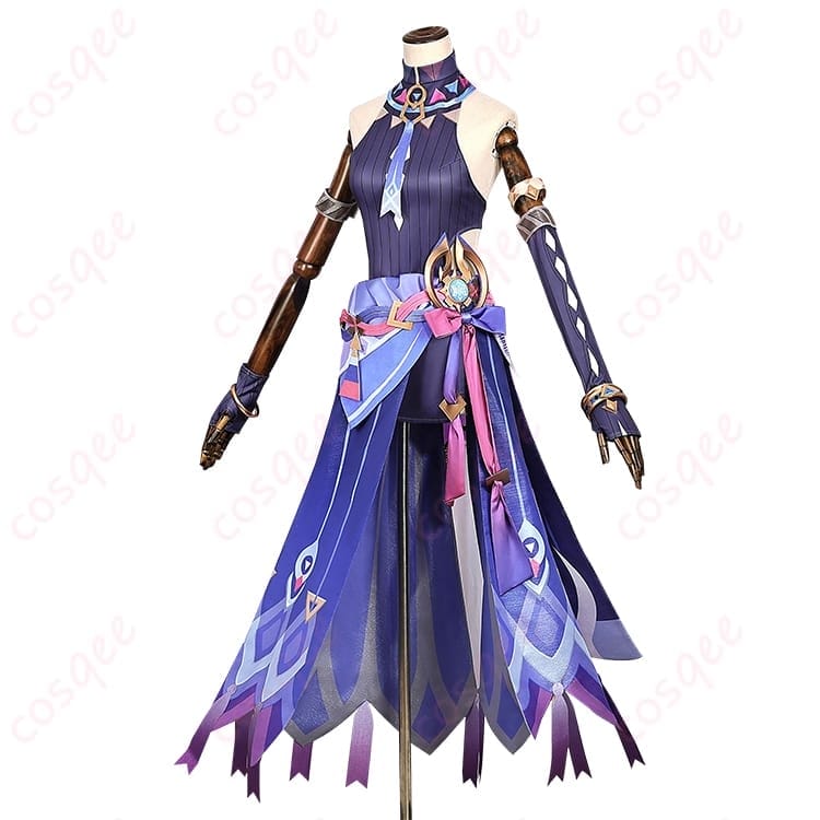 原神 シトラリの魅力を纏うコスプレ衣装 レオタード×煌びやか装飾で写真映え - 2枚目の画像