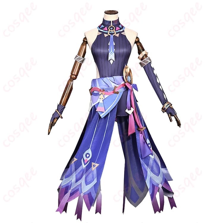 原神 シトラリの魅力を纏うコスプレ衣装 レオタード×煌びやか装飾で写真映え - 1枚目の画像