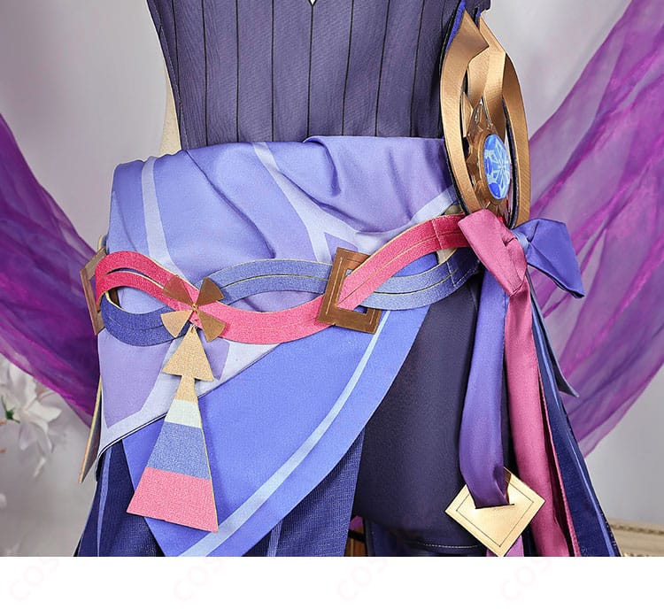 シトラリ コスプレ衣装 腰部装飾細部。腰に施された華やかな装飾が目を引きます。