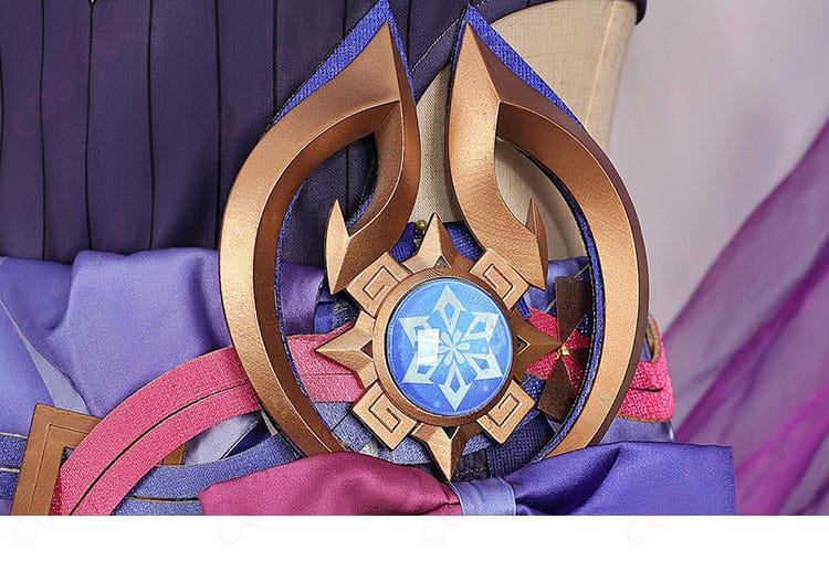 シトラリ コスプレ衣装 腰飾りの細部。細かいデザインと繊細な仕上げが特徴。