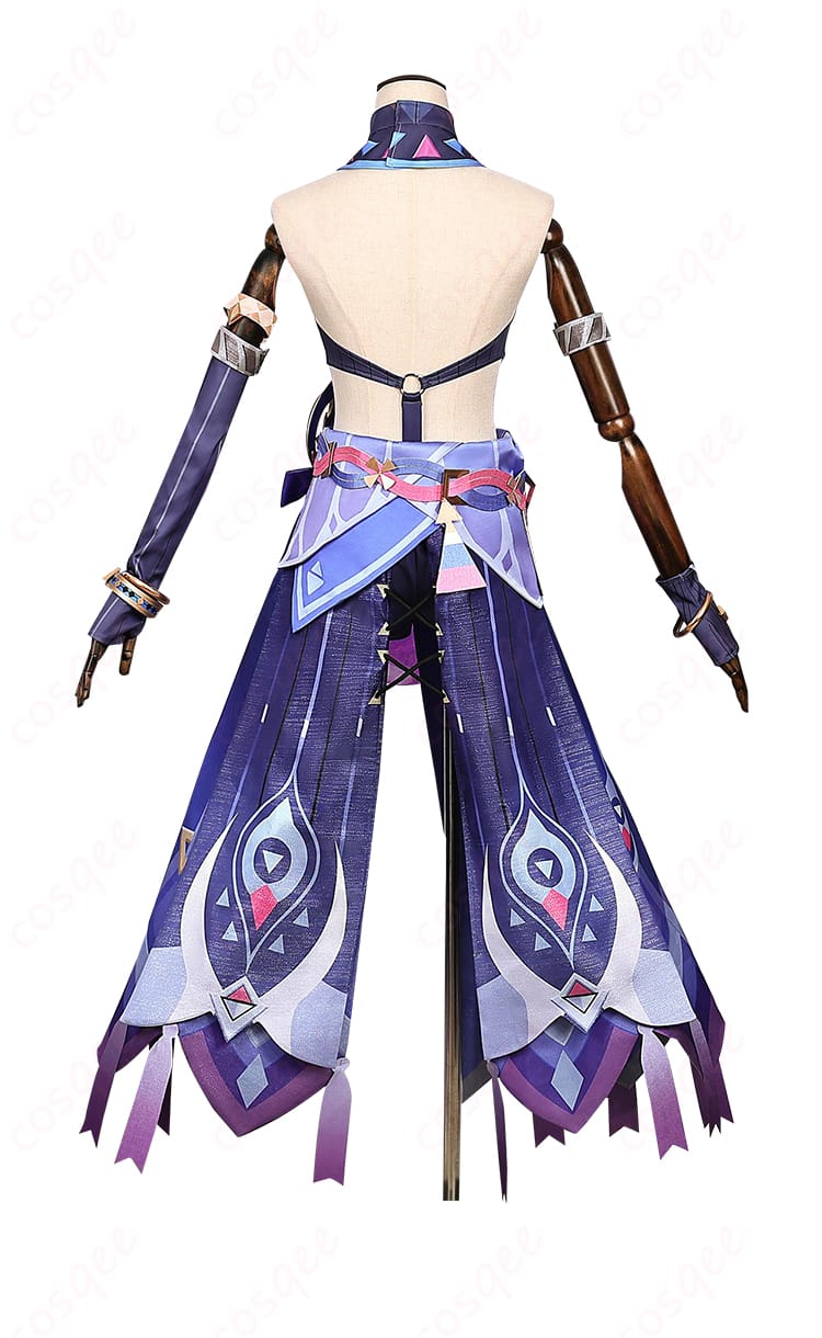 シトラリ コスプレ衣装 背面画像。背面の装飾とデザインが美しく仕上げられています。