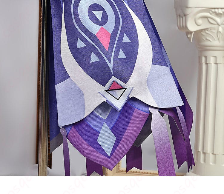 シトラリ コスプレ衣装 背面衣裾装飾細部。美しい背面デザインが際立つ仕上がり。