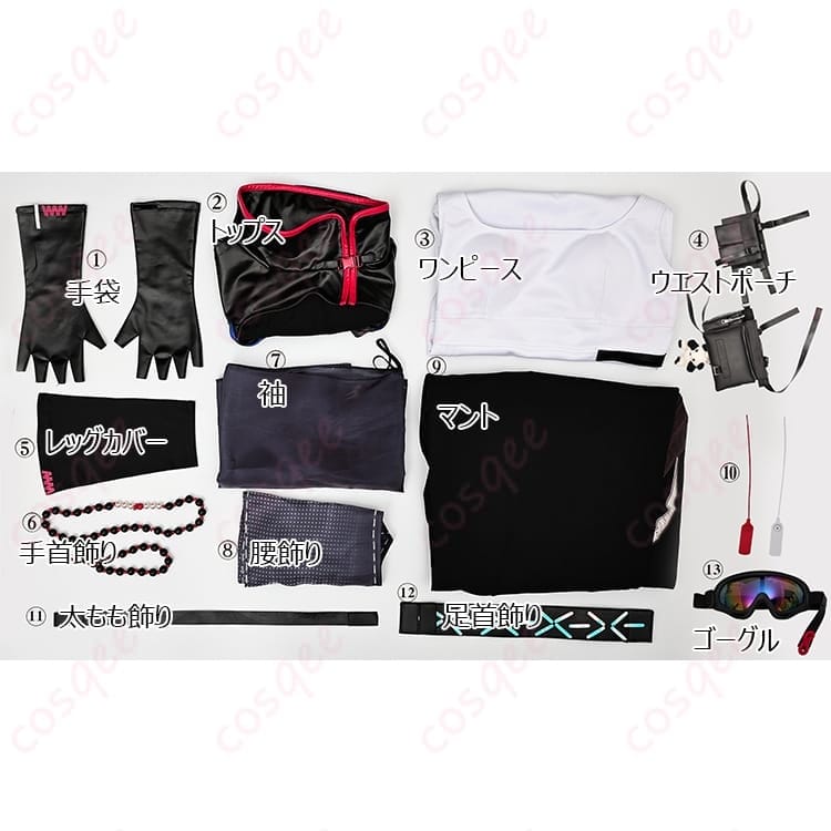 アークナイツのマルベリーになりきる一着 写真映えと着やすさを両立したコスプレ衣装 - 4枚目の画像