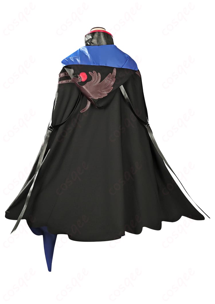 アークナイツ マルベリー コスプレ衣装 背面画像。キャラクターの背面装飾やディテールを鮮明に再現。