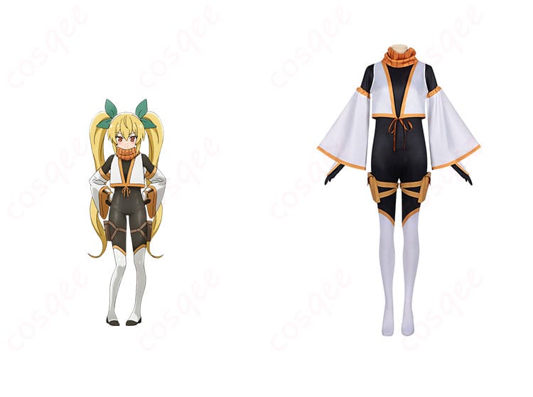 商品正面とキャラクターの組み合わせ画像 | 夏見叶愛 コスプレ衣装 | 高忠実度再現の可愛らしいデザイン