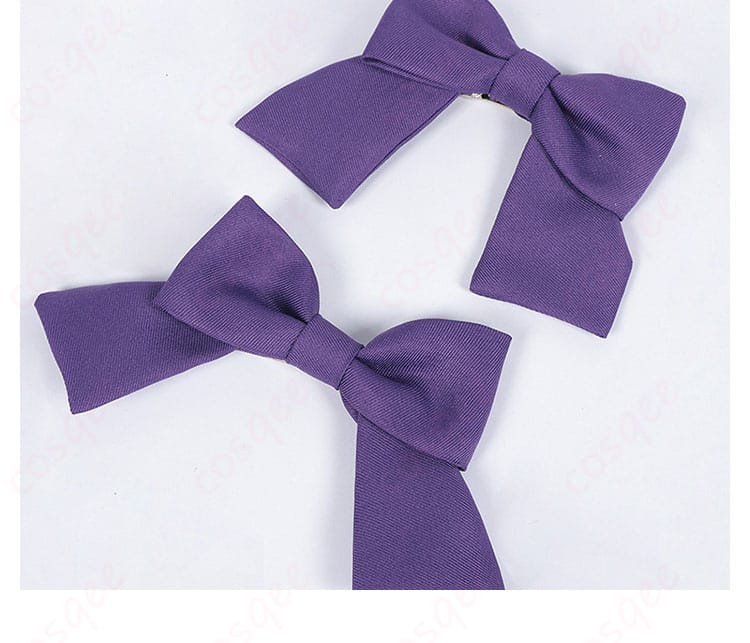 蝶結びヘアアクセサリーのディテール。蝶結びのヘアアクセサリーのデザインと質感を紹介します。