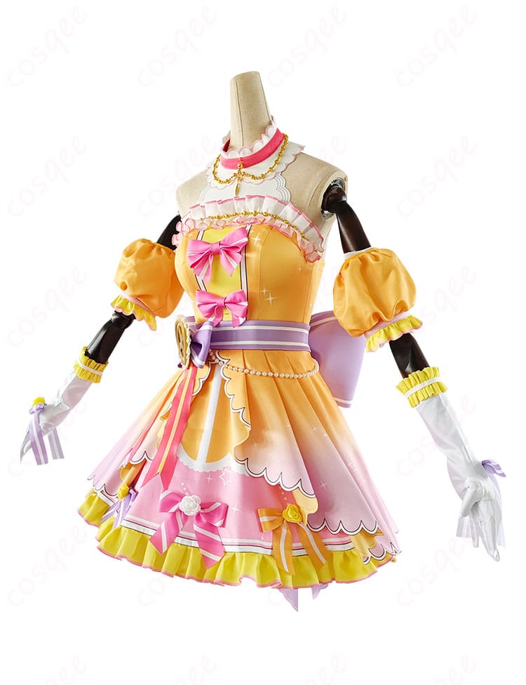 高坂穂乃果コスプレ衣装の側面画像。カウントダウンライブ編のディテールがしっかり表現された衣装。