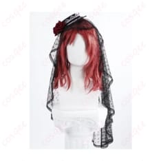 西木野真姫 怪談編コスプレ 赤黒ゴシックで写真映えする華やかセット - 5枚目の画像（サムネイル）