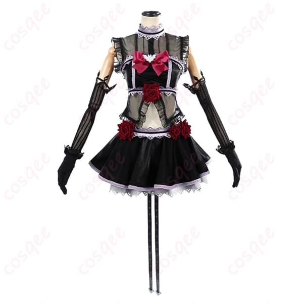 西木野真姫 怪談編コスプレ 赤黒ゴシックで写真映えする華やかセット