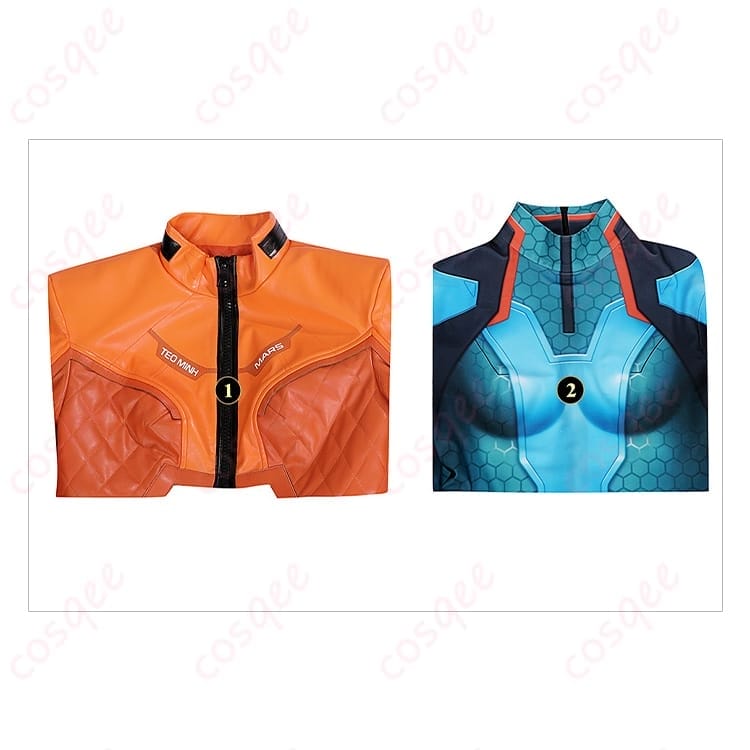 オーバーウォッチ2 ジュノ コスプレ衣装 近未来ミリタリー感でシャープに決まる - 9枚目の画像