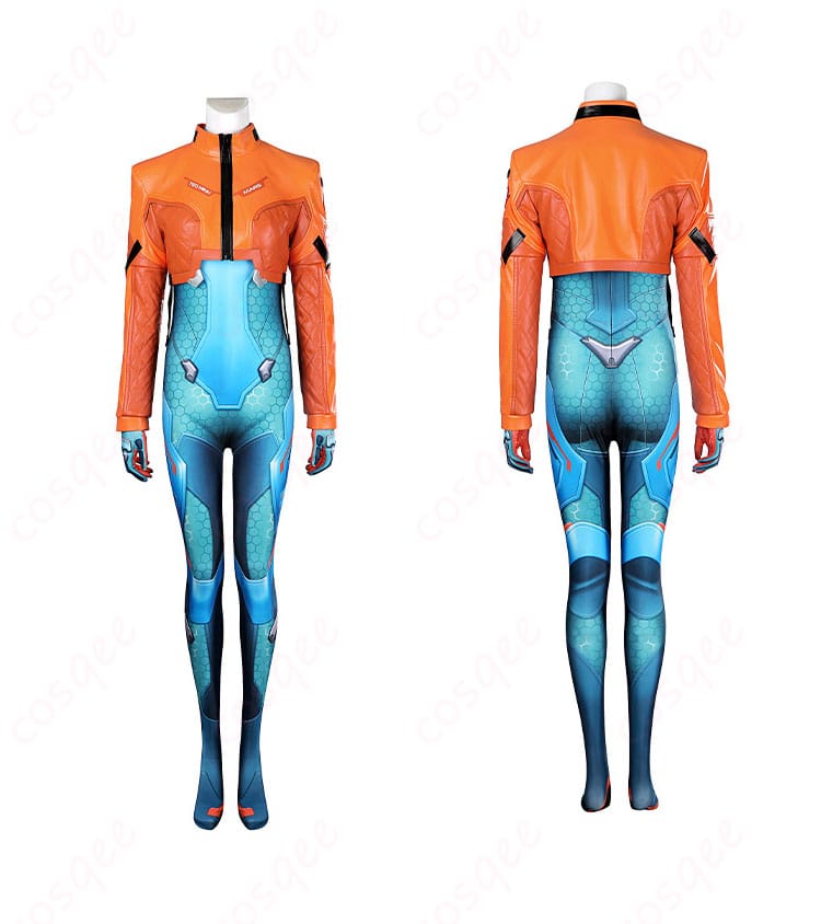 オーバーウォッチ 2 ジュノ コスプレ衣装 正面と背面画像