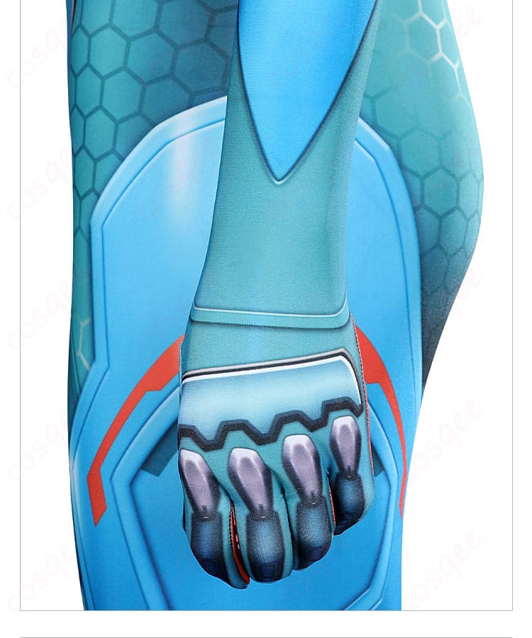 オーバーウォッチ 2 ジュノ コスプレ衣装 袖の装飾詳細