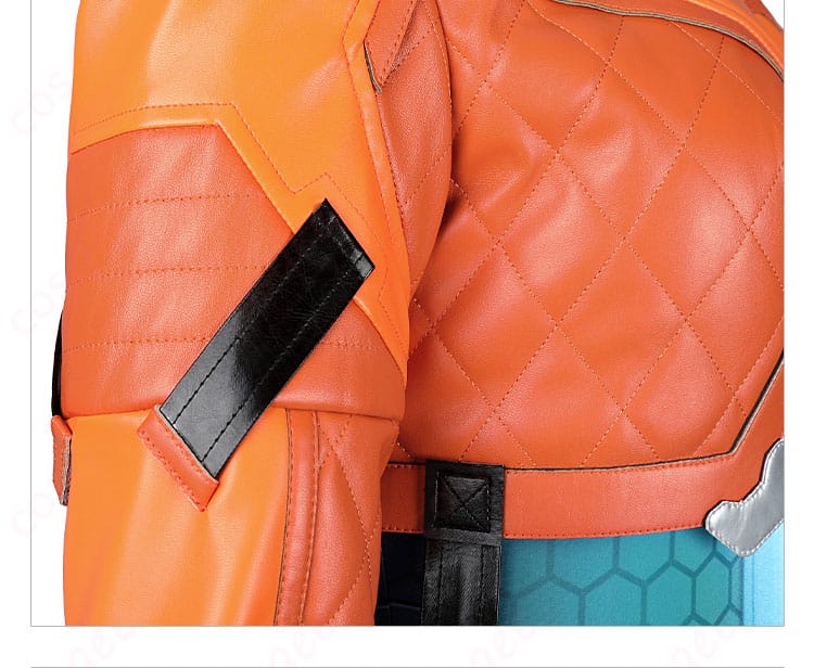 オーバーウォッチ 2 ジュノ コスプレ衣装 外套袖の装飾詳細