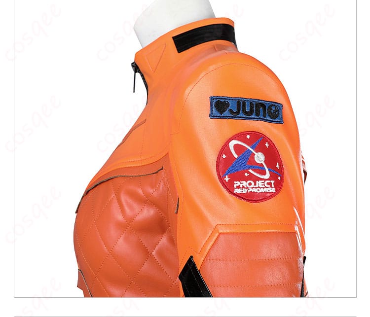 オーバーウォッチ 2 ジュノ コスプレ衣装 外套左側の装飾詳細