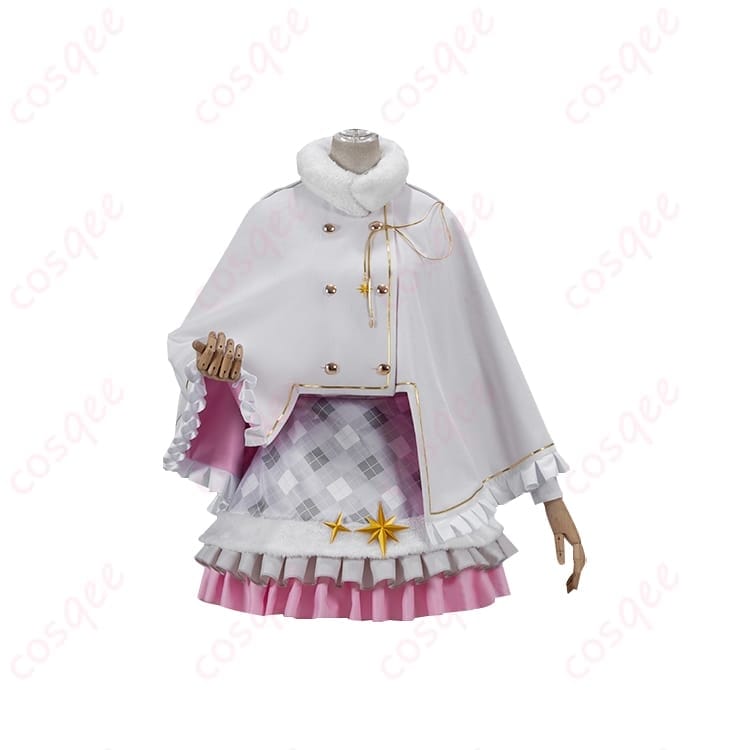 アイカツ！ 星宮いちごのホワイトポンチョ衣装で可憐に輝く一着｜撮影もイベントも華やか - 1枚目の画像