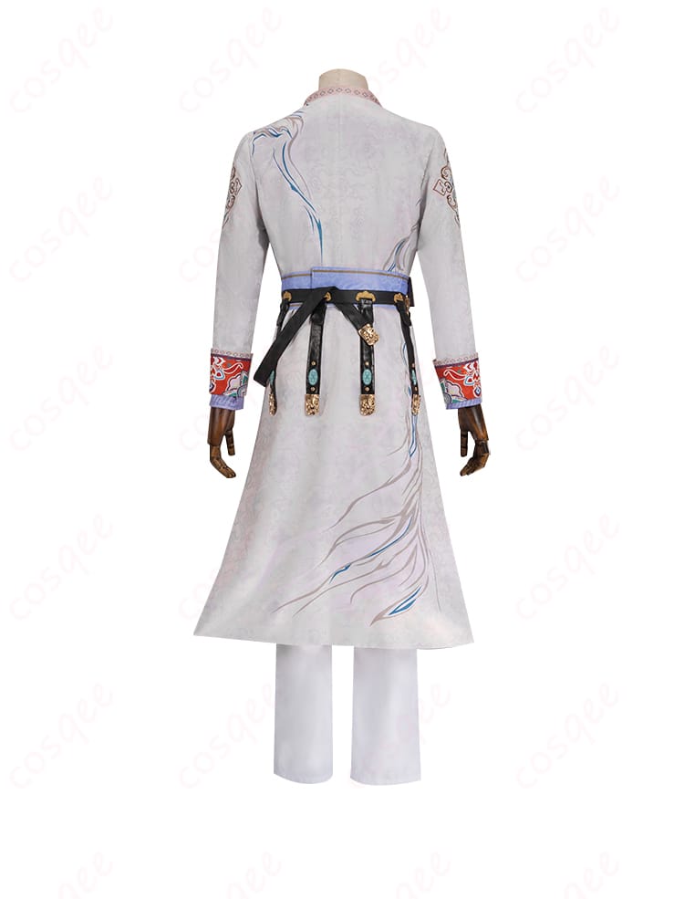 商品背面の「セイヤ」コスプレ衣装。背面のデザインと装飾が特徴。