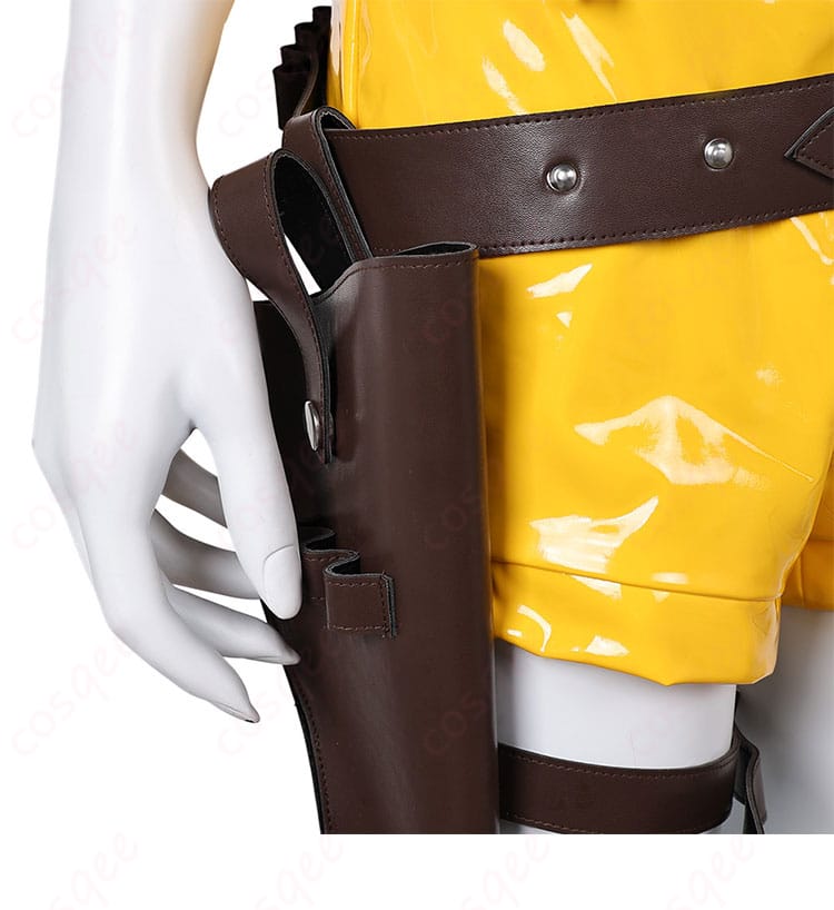 ガンホルスターの装飾ディテール - アッシュ×フェイ コスプレ衣装 ホルスターのディテール