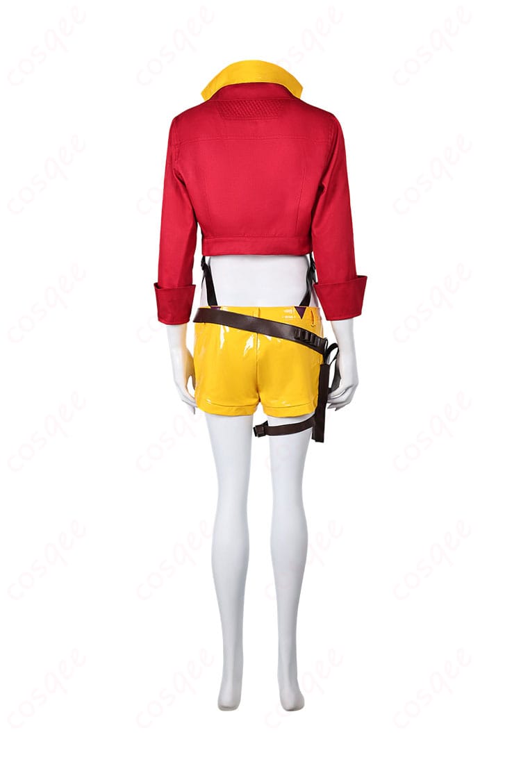 商品背面の画像 - 高品質なアッシュ×フェイ コスプレ衣装 背面ディテール