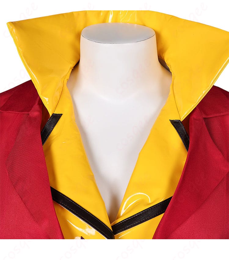 衣装の襟の装飾ディテール - オーバーウォッチ2 アッシュ×フェイ コスプレ衣装 襟の刺繍と装飾