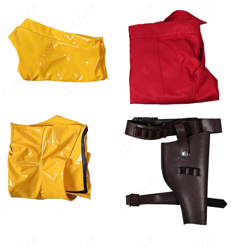 セット内容の展示 - アッシュ×フェイ コスプレ衣装のフルセット内容と各アイテム