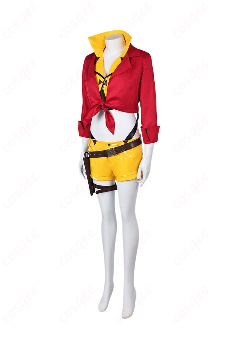 商品側面の画像 - アッシュ×フェイ コスプレ衣装 詳細なデザインと仕上げ