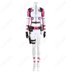 Marvel グウェンプール コスプレ衣装 ポップ配色で写真映えする充実セット - 1枚目の画像（サムネイル）