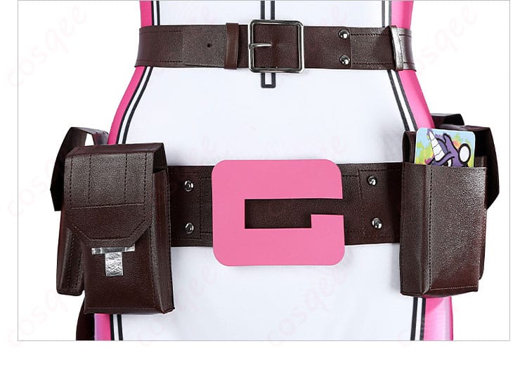 腰帯と腰飾り装飾の詳細画像、グウェンプール衣装