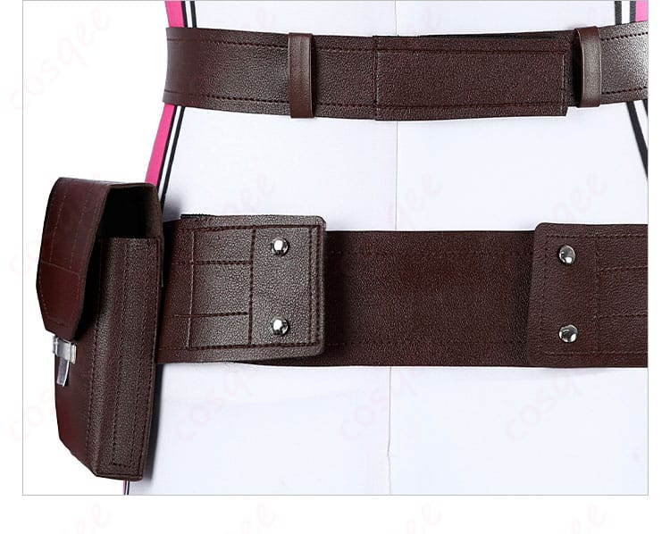 腰飾り背面装飾の詳細画像、グウェンプールコスプレ