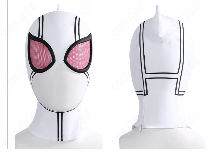 グウェンプールの面具正面装飾の詳細画像