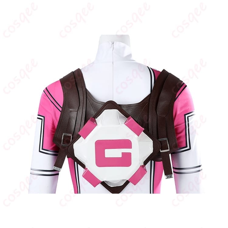 Marvel グウェンプール コスプレ衣装 ポップ配色で写真映えする充実セット - 3枚目の画像