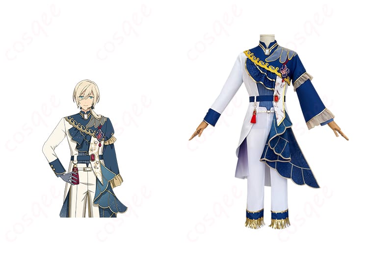 あんスタ 天祥院英智 コスプレ衣装 正面とキャラクターの合わせた画像 - 高再現度のデザイン