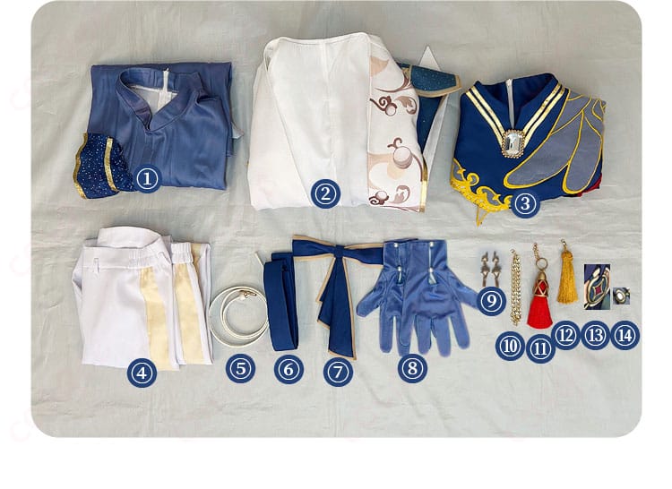 あんスタ 天祥院英智 コスプレ衣装 セット内容 - フルセットのコスプレ衣装を展示