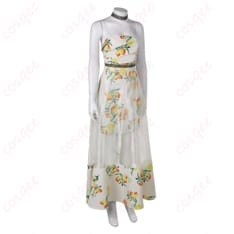 FF7 エアリスのシトラスドレス コスプレ衣装｜可憐さ引き立つ軽やかシルエット - 2枚目の画像（サムネイル）