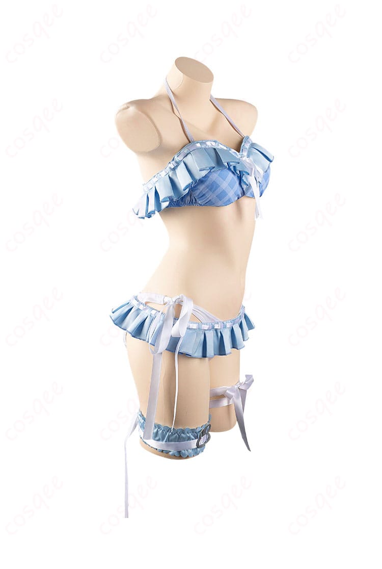 コスプレ衣装内衣の側面のディテール。着心地の良さが伝わるデザイン。