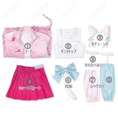 虹ヶ咲の天王寺璃奈をポップに再現するコスプレ衣装｜ライブも撮影も可愛くキマる - 7枚目の画像（サムネイル）