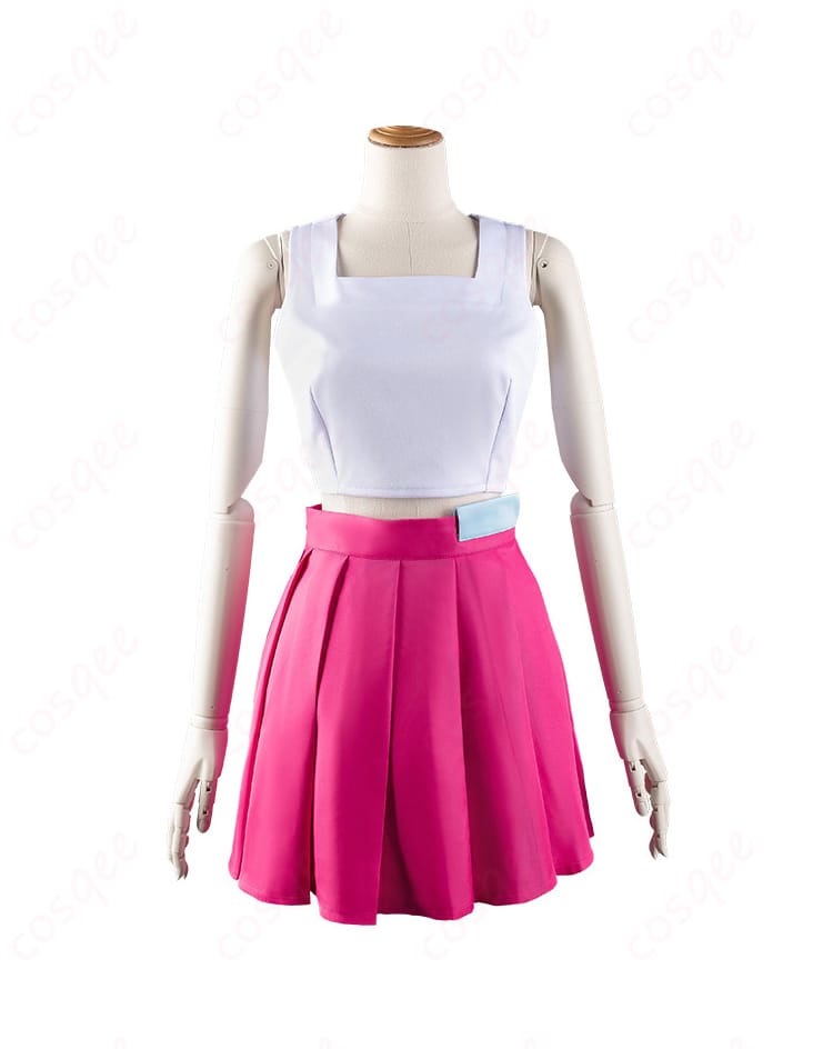 内搭タンクトップのディテール。着心地の良さと衣装の内部がしっかり表現されています。