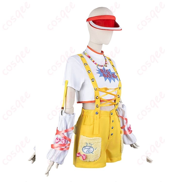 学園アイドルマスター 藤田ことねのイエローが映えるコスプレ衣装で、元気キュートにステージ映え - 2枚目の画像