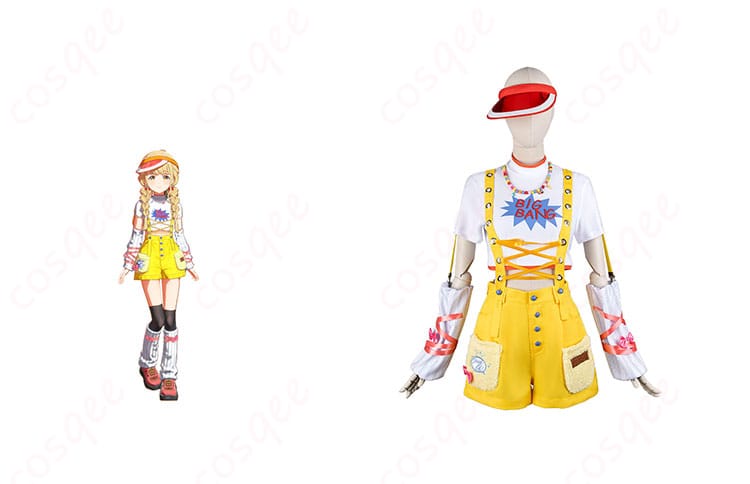 学園アイドルマスター 藤田ことね コスプレ衣装とキャラクターの比較画像|Yellow Big Bangの再現度をご確認ください