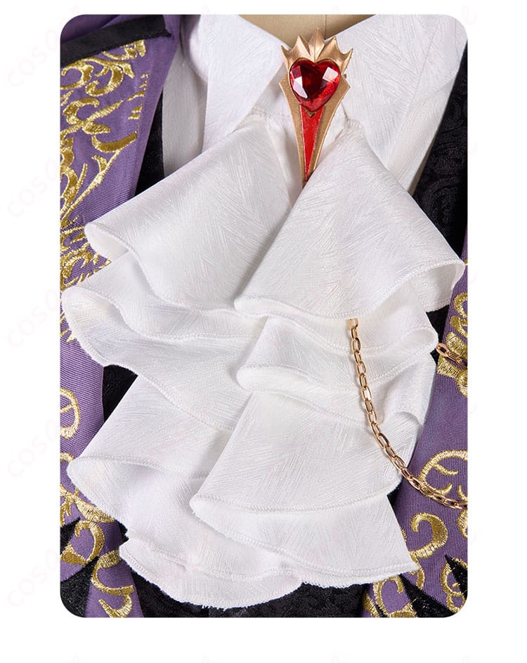 IdentityV フレデリック・クレイバーグ コスプレ衣装 衣装の襟飾りとネクタイのディテール 高い再現度