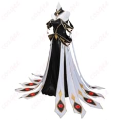 コードギアスのC.C.を気品ある黒×金で纏うブリタニア衣装コスプレ - 2枚目の画像（サムネイル）