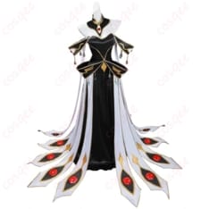 コードギアスのC.C.を気品ある黒×金で纏うブリタニア衣装コスプレ - 1枚目の画像（サムネイル）