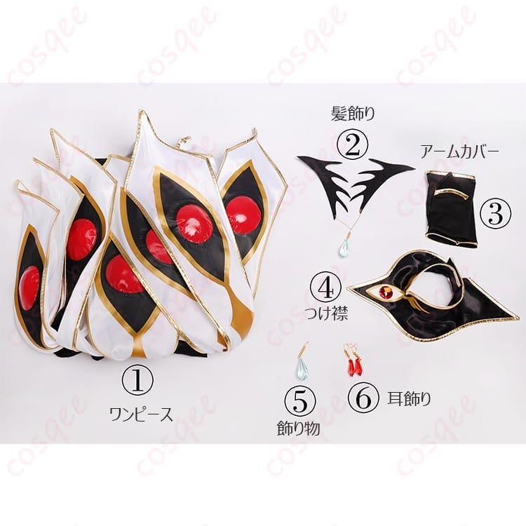 コードギアスのC.C.を気品ある黒×金で纏うブリタニア衣装コスプレ - 6枚目の画像