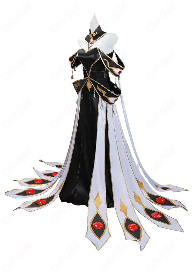 コードギアス C.C. コスプレ衣装の側面画像