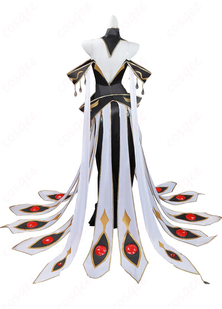 コードギアス C.C. コスプレ衣装の背面画像