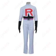 ポケモンのロケット団 コジロウ制服コスプレ 衣装一式で写真映えと動きやすさを両立 - 1枚目の画像（サムネイル）
