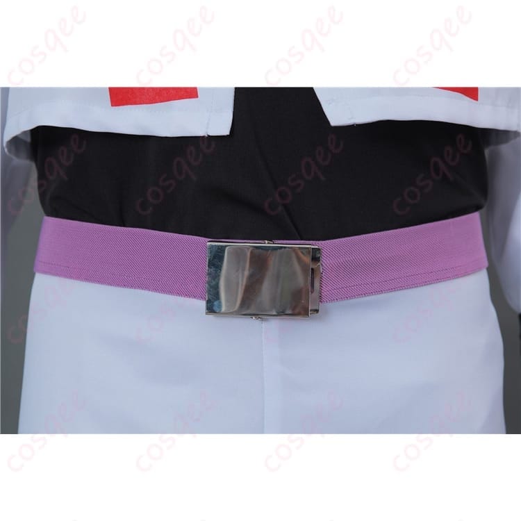 ポケモンのロケット団 コジロウ制服コスプレ 衣装一式で写真映えと動きやすさを両立 - 7枚目の画像