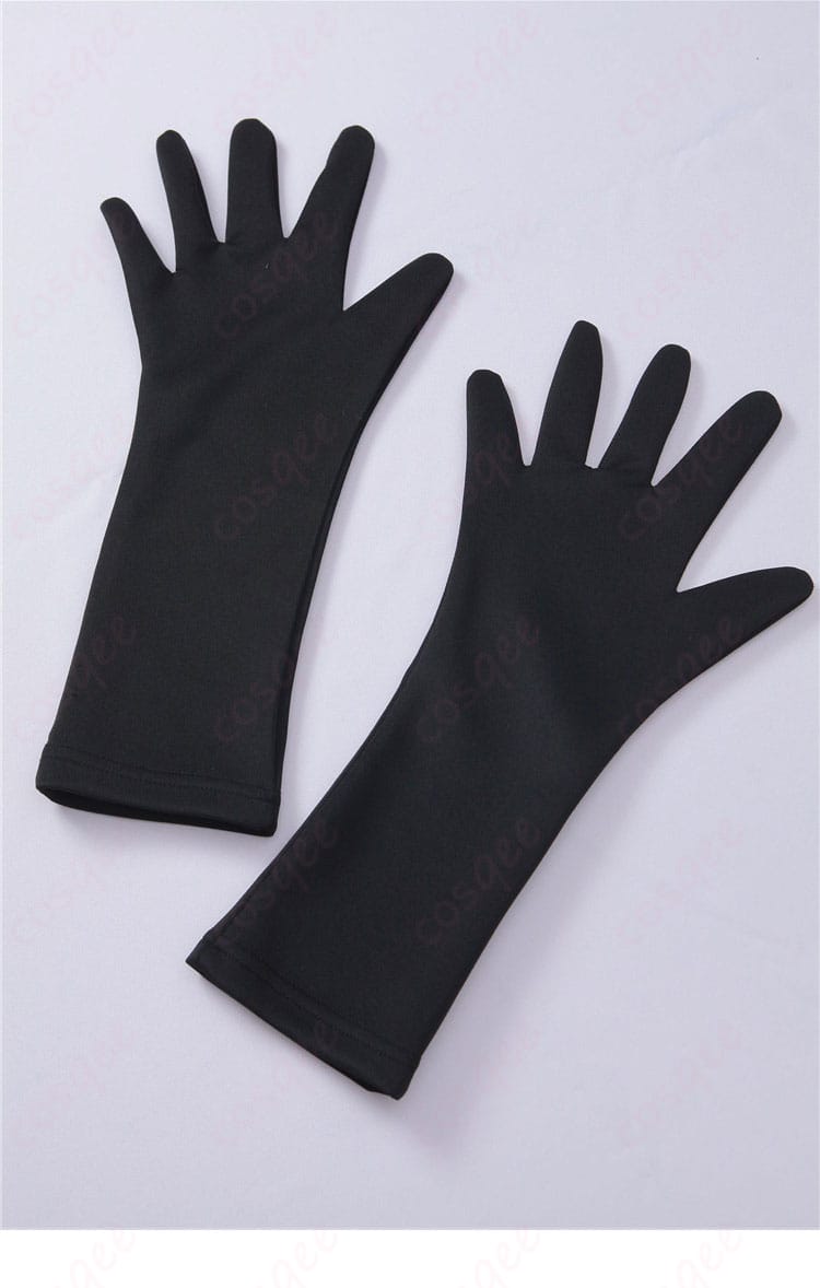 コジロウの制服コスプレ衣装の手袋のディテール