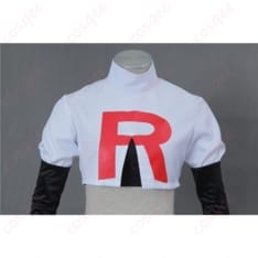 ポケモン ムサシのロケット団制服コスプレ 衣装一式で即完成・撮影もイベントも快適 - 5枚目の画像（サムネイル）