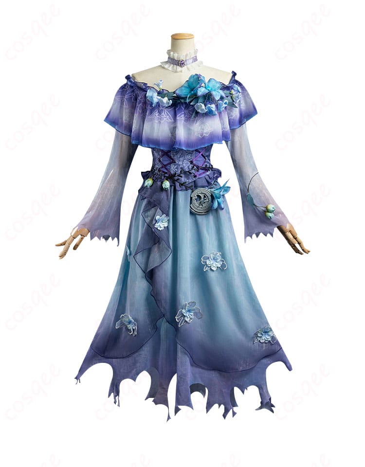 商品正面のコスプレ衣装、メリー・プリニウスの「霊の蝋燭」を忠実に再現したデザイン。