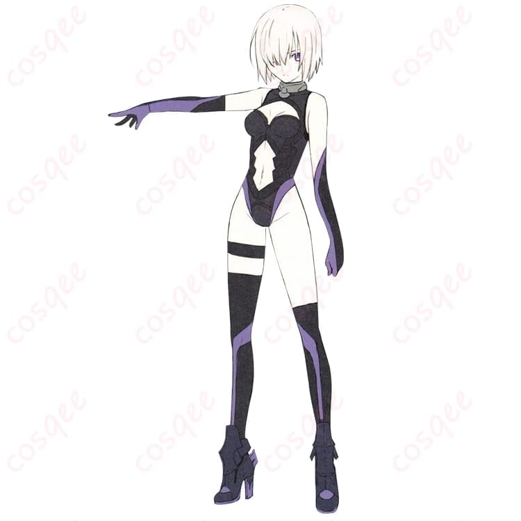 FGO マシュ・キリエライト戦闘衣装 コスプレ｜タイトに決まる高見えシルエット - 1枚目の画像